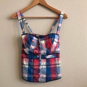 Hollister corset top